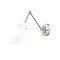Z-Lite Julia Wall Sconce, 1-Light, 5.25 In.W x 29.75 In.L x 5.25 In.H, Brushed Nickel/Opal 350S-BN - alternate 1